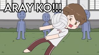 NATAMAAN AKO NG BOLA SA MUKHA  Pinoy Animation [upl. by Inalak739]