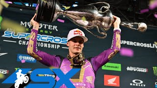 2024 Supercross Championship Final 450SX Highlights  Salt Lake City UT  May 11 2024 [upl. by Gapin]