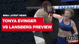 Tonya Evinger vs Lina Lansberg Preview  UFCStockholm [upl. by Anafetse]