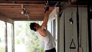 Dips Pull Ups amp Rotator Cuff Home Workout  Day 78 4K [upl. by Franny]