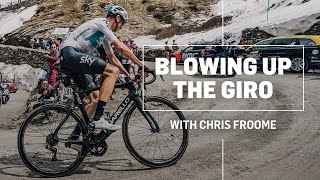 Blowing Up The Giro DItalia  Chris Froome  Fuelled By Science [upl. by Ashbey]