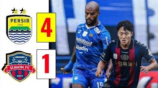 PERSIB vs SUWON FC  FRIENDLY MATCH 2024  HASIL UJICOBA PERSIB  JADWAL PERSIB VS SUWON FC [upl. by Anuahsat]