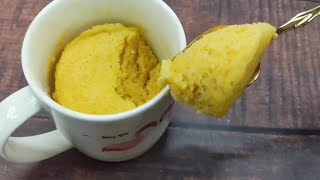 1 minute keto mug cake  carbless microwave vanilla cake in a mug recipe [upl. by Elleiram]