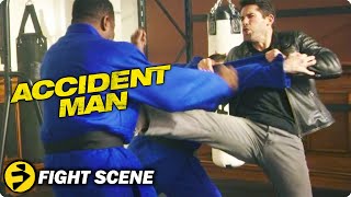 ACCIDENT MAN  Scott Adkins vs Michael Jai White and Ray Park  Fight Scene [upl. by Lybis712]