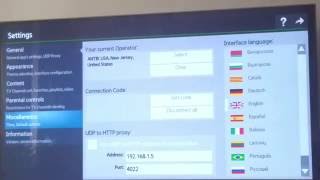 SS IPTV error on TV Samsung UN55D8000 [upl. by Aranaj839]