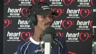 Wassie Ekkie  Alen the singing car guard  Heart 1049FM Breakfast Show  Aden Thomas adenthomas [upl. by Dorehs]