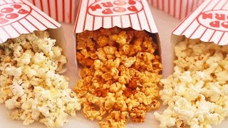 Microwave Popcorn Made in a Paper Bag inclu Caramel Corn Gemmas Bigger Bolder Baking 110 [upl. by Aivun]