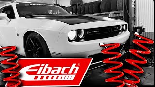 Eibach SportLine Lowering Springs On 392 Challenger [upl. by Ocirederf]