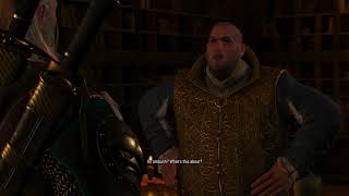 The Witcher 3  Asking Dijkstra for help before A Poet Under Pressure [upl. by Ettevroc19]