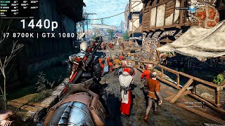 The Witcher 3 Next Gen Update  1440p  i7 8700K  GTX 1080  ULTRA Settings  PERFORMANCE TEST [upl. by Salzhauer986]