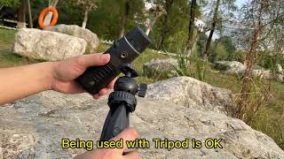 Low Light Vision Compass Monocular Telescope For Bird Watching [upl. by Nylinej337]