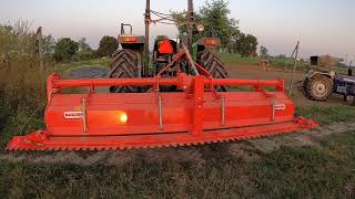 Maschio rotavator  Oryza  Puddling Rotavator  मास्कीओ रोटावेटर धान के लिए [upl. by Ramyar]