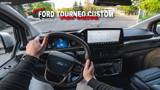 2024 Ford Tourneo Custom 20 TDCi  125 kW 8AT AWD  POV Test Drive [upl. by Ydoc370]