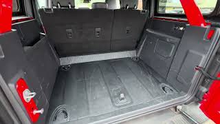 Ford Bronco  How To Lay Rear Seats Down For More Cargo Space [upl. by Schilit716]