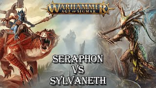 48  Rapport de bataille Age of Sigmar  Sylvaneth vs Seraphon [upl. by Hoehne]