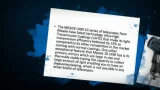 Outstanding Review About Meade LX90 10 [upl. by Maidy]