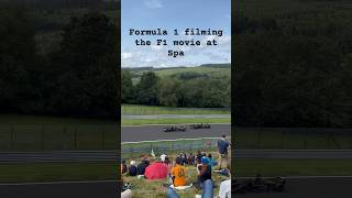 Formula 1 filming the F1 movie at Spa Francorchamps during the 2024 Belgian Grand Prix [upl. by Ki]