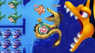 Fishdom Ads Mini Games Hungry Fish  New update 123 level Trailer video [upl. by Margarida]