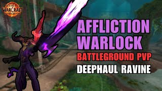 Affliction Warlock Random Battleground PvP  WoW War Within [upl. by Krug]