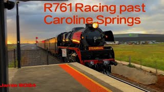 R761 Racing past Caroline Springs [upl. by Raines]