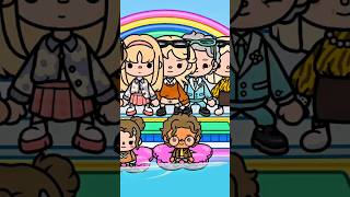 New family in toca boca 💞🌸🎀 tocaboca [upl. by Annahsar]