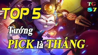 Liên quân mobile Top 5 Tướng PICK là THẮNG 🎁 Tỷ lệ thắng cao nhất Bậc RANK tại chiến trường 20 [upl. by Ahsilyt]