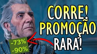 CORRE TUDO o que está de GRAÇA agora na STEAM e EPIC PROMOÇÃO da BANDAI ROCKSTAR e UBISOFT no PC [upl. by Tareyn]