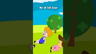 Ringa Ringa Roses nurseryrhymes kidssong shorts hooplakidz [upl. by Oruam]