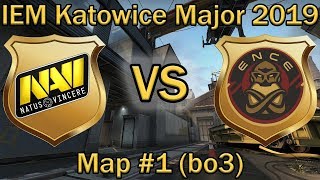 НАВИ и ЭНС открывают ПОЛУФИНАЛ  NaVi vs ENCE Map 1 detrain bo3 RU  IEM Katowice Major [upl. by Alsi]