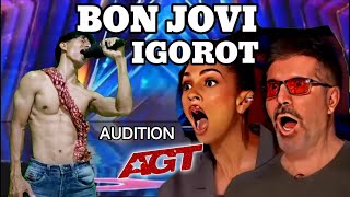 Filipino Golden voice Always Bonjovi Americas Got Talent Igorot Tribe Participants [upl. by Ayekam]