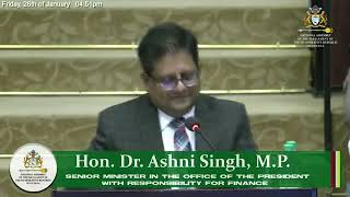 Budget 2024 debate rebuttal by Senior Minister with responsibility for Finance Dr Ashni Singh [upl. by Yarled]