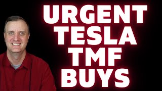 🚀🚀 URGENT TESLA STOCK BUY OPPORTUNITY AND TMF Warning On This Market [upl. by Lilias]