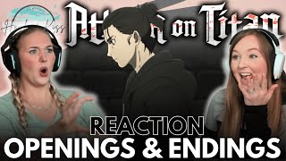 Attempting To Rank  ATTACK ON TITAN  ALL OPs amp EDs Reaction [upl. by Devlin591]