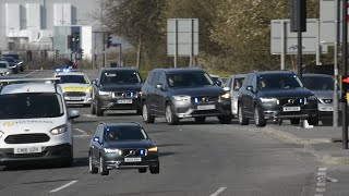 MASSIVE ARMED POLICE CONVOY RESPONSE TO SHOOTING IN BRISTOL  UK Armed Response Vehicles Responding [upl. by Yreved794]