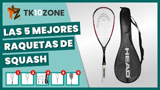 Las 5 mejores raquetas de squash [upl. by Eelra]