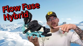 Flow Fuse Hybrid Snowboard Bindings The Best Rear Entry Binding On the Market [upl. by Templer]