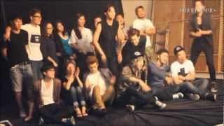 lofficiel hommes bts exok [upl. by Ydnahs]