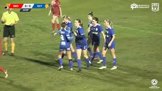 NPL Womens NNSW Broadmeadow Magic FC vs Newcastle Olympic FC Round 20 [upl. by Patsy]