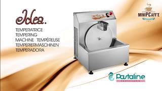 Demonstration of the Pastaline Idea Chocolate Tempering Machine For Chocolatiers [upl. by Ortrude]