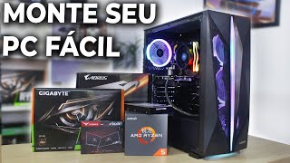 COMO MONTAR UM PC GAMER COMPUTADOR PASSO A PASSO  COMPLETO 2020 [upl. by Tecu]