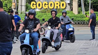 GOGORO PURE ELECTRIC SCOOTERS IN PH  TEST DRIVE VLOG  EXPERIENCE STORE IN GREENBELT 4 [upl. by Katalin]