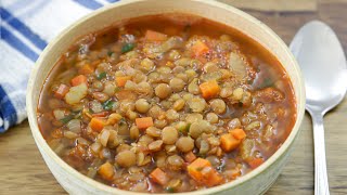 The Best Lentil Soup Recipe [upl. by Peace]