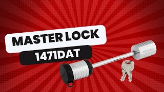 Master Lock 1471DAT Trailer Coupler Latch Lock [upl. by Satterfield]