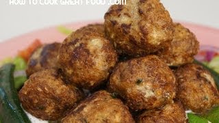 Arabic Lamb Meatballs Recipe  Middle Eastern  Sumac  Cumin  Kofta Keema [upl. by Rusert603]