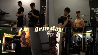 Arms day ll Arms workout 💪🏻 [upl. by Nathan]