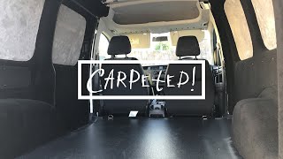 Carpeted the VW Caddy [upl. by Kathye470]