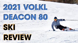 2021 Volkl Deacon 80 Ski Review  Auski Australia [upl. by Kosak]