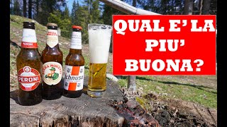 MORETTI PERONI ICHNUSA QUAL E LA PIU BUONA [upl. by Yraunaj]