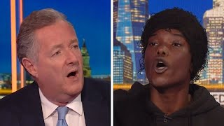 Piers Morgan vs TikToker Mizzy After His Arrest For His Pranks [upl. by Urita]