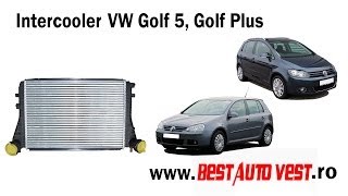 Intercooler VW GOLF 5 1K1 19 TDI  14 TSI  20 TDI GTI radiator intercooler Golf V  Golf Plus [upl. by Metah]